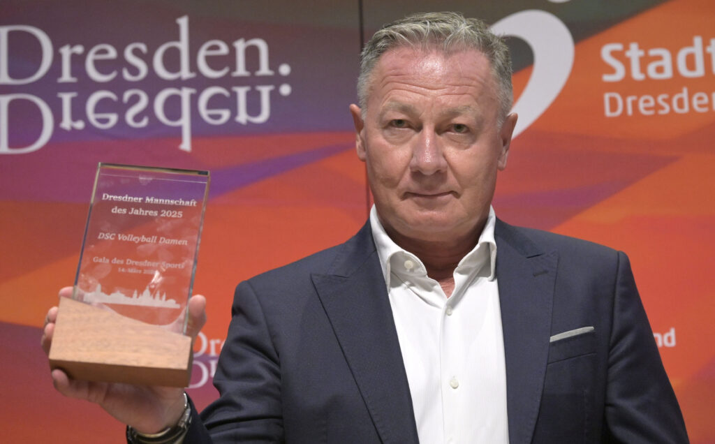 14.03.2026,
Sportlergala 2026 des Stadtsportbundes im ICC,
mit Auszeichnung Sportler des Jahres 2025,
Hubert Körner für DSC,

© by Matthias Rietschel;